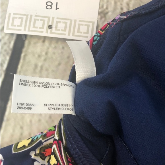 Liz Claiborne One Piece Swimsuit - Picture 8 of 9